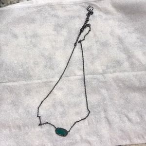 Black Kendra Scott necklace